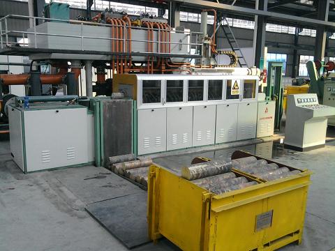 medium frequency induction heating furnace for drop forging
